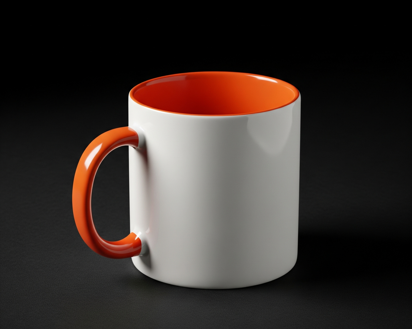 Personalisierbare Fototasse – Orange