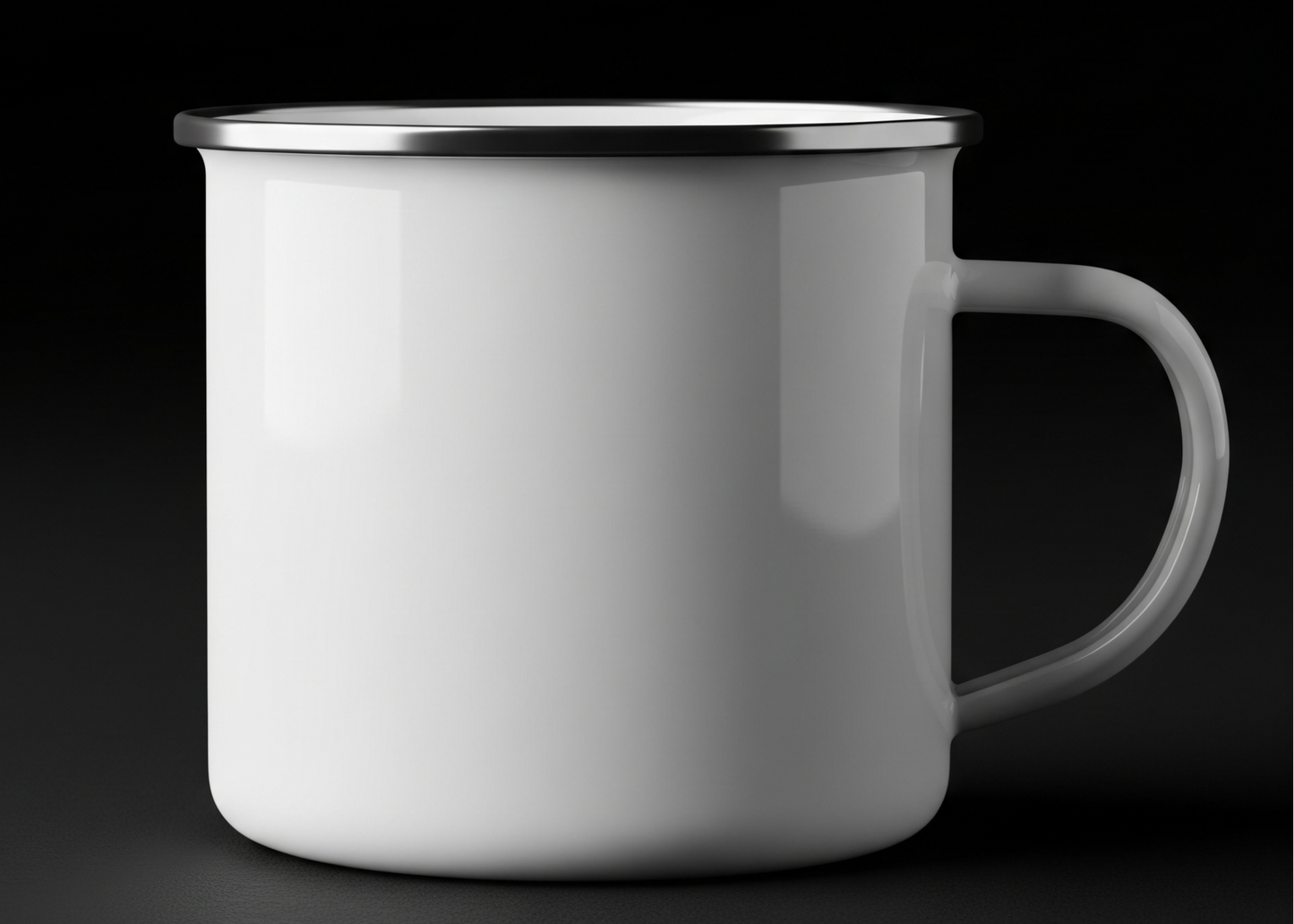 Emaille-Tasse